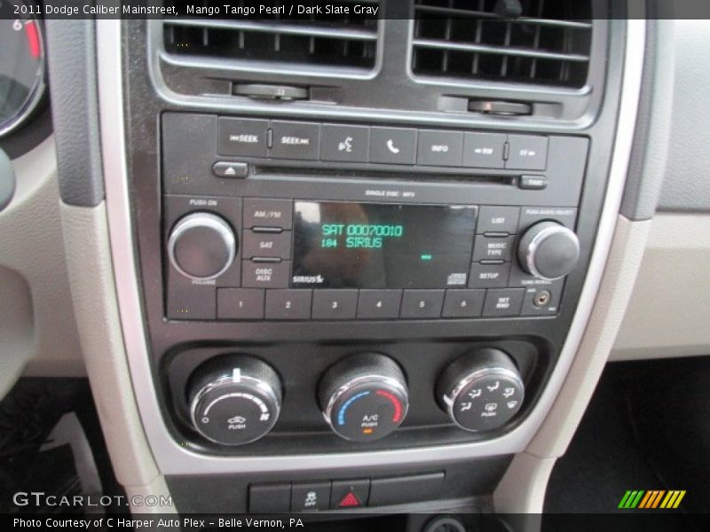 Mango Tango Pearl / Dark Slate Gray 2011 Dodge Caliber Mainstreet