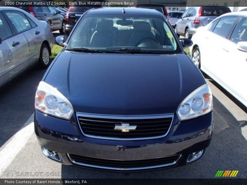 Dark Blue Metallic / Cashmere Beige 2006 Chevrolet Malibu LTZ Sedan