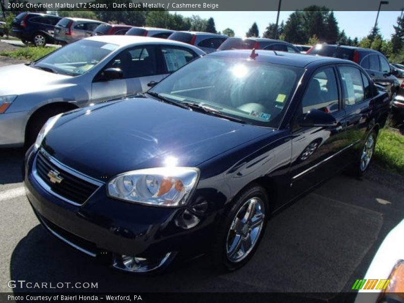 Dark Blue Metallic / Cashmere Beige 2006 Chevrolet Malibu LTZ Sedan