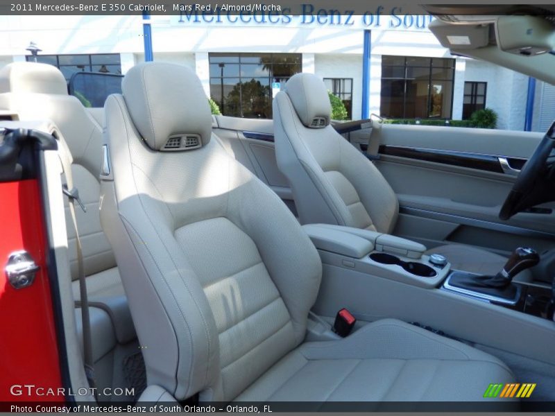 Mars Red / Almond/Mocha 2011 Mercedes-Benz E 350 Cabriolet