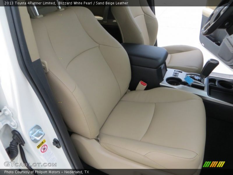 Front Seat of 2013 4Runner Limited
