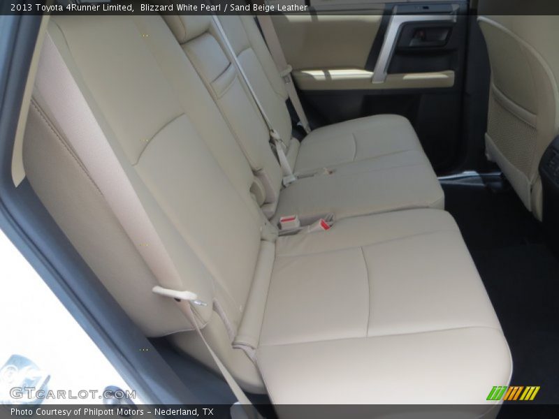 Blizzard White Pearl / Sand Beige Leather 2013 Toyota 4Runner Limited
