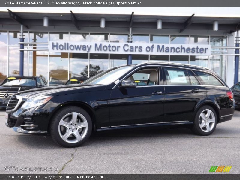 Black / Silk Beige/Espresso Brown 2014 Mercedes-Benz E 350 4Matic Wagon