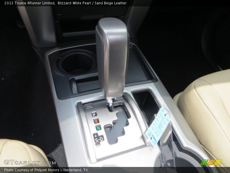 Blizzard White Pearl / Sand Beige Leather 2013 Toyota 4Runner Limited