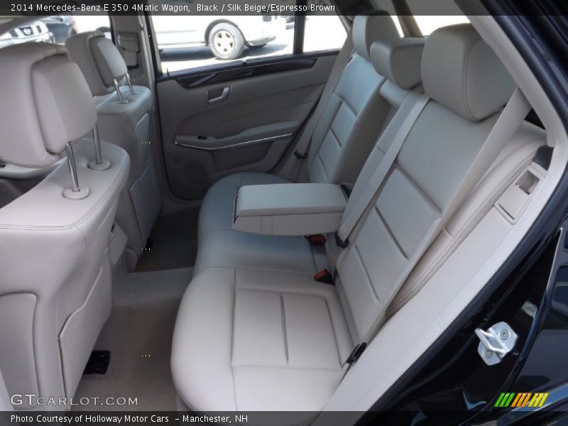 Rear Seat of 2014 E 350 4Matic Wagon