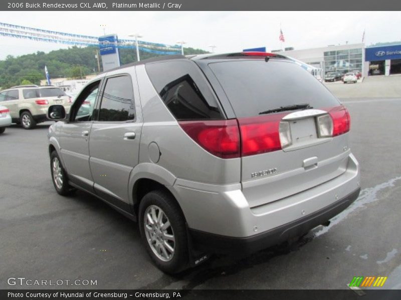 Platinum Metallic / Gray 2006 Buick Rendezvous CXL AWD
