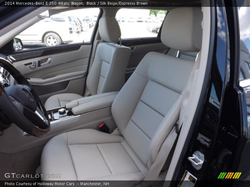  2014 E 350 4Matic Wagon Silk Beige/Espresso Brown Interior