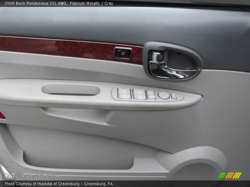 Platinum Metallic / Gray 2006 Buick Rendezvous CXL AWD
