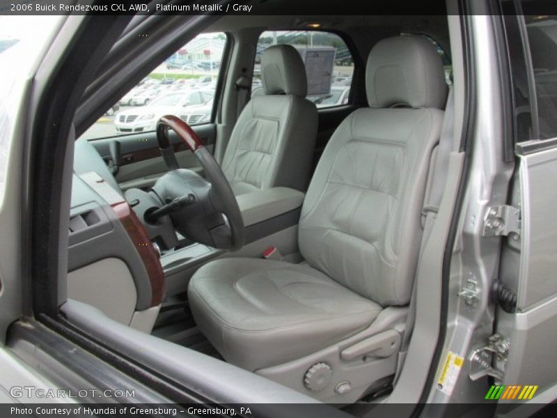 Front Seat of 2006 Rendezvous CXL AWD