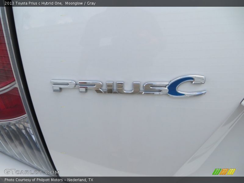 Moonglow / Gray 2013 Toyota Prius c Hybrid One