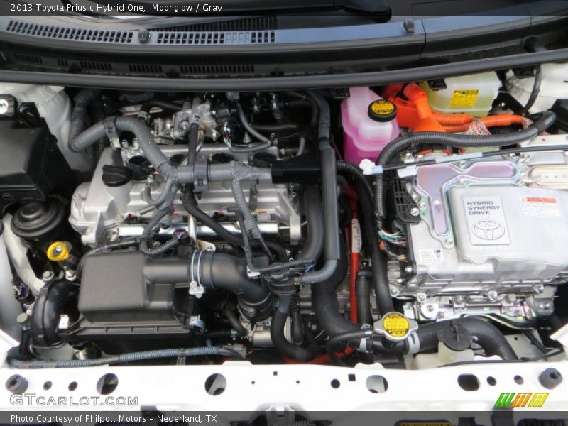 Moonglow / Gray 2013 Toyota Prius c Hybrid One