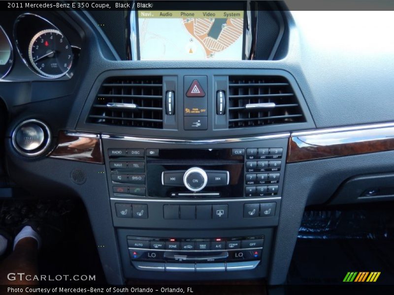 Black / Black 2011 Mercedes-Benz E 350 Coupe