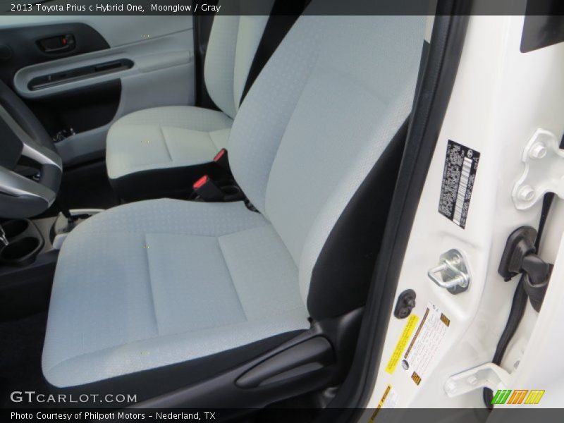 Moonglow / Gray 2013 Toyota Prius c Hybrid One