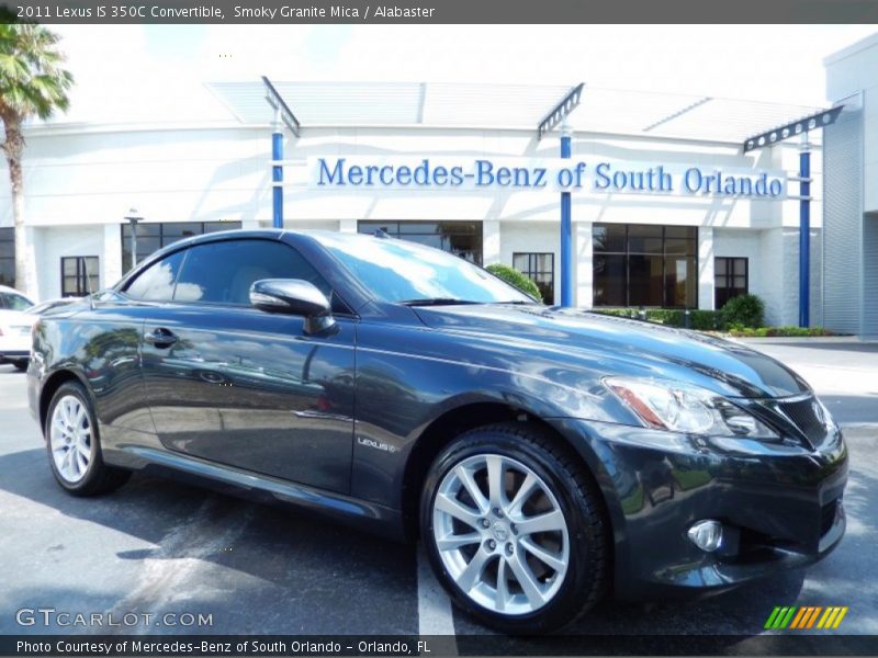 Smoky Granite Mica / Alabaster 2011 Lexus IS 350C Convertible