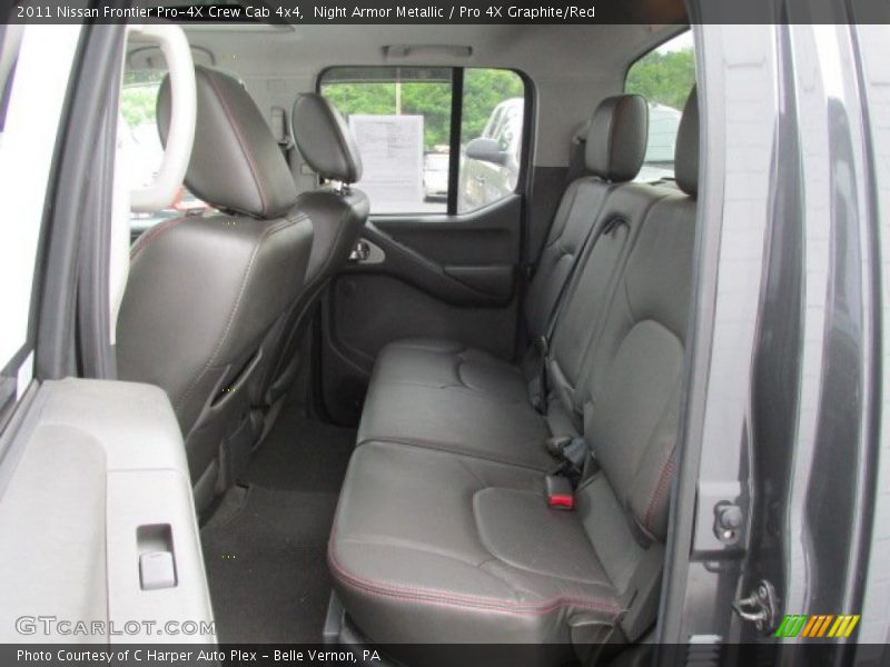 Night Armor Metallic / Pro 4X Graphite/Red 2011 Nissan Frontier Pro-4X Crew Cab 4x4