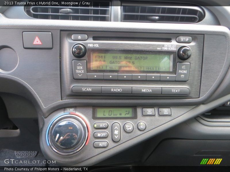 Moonglow / Gray 2013 Toyota Prius c Hybrid One