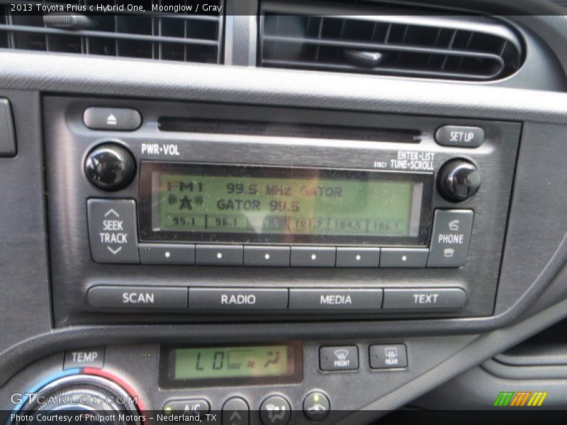 Moonglow / Gray 2013 Toyota Prius c Hybrid One