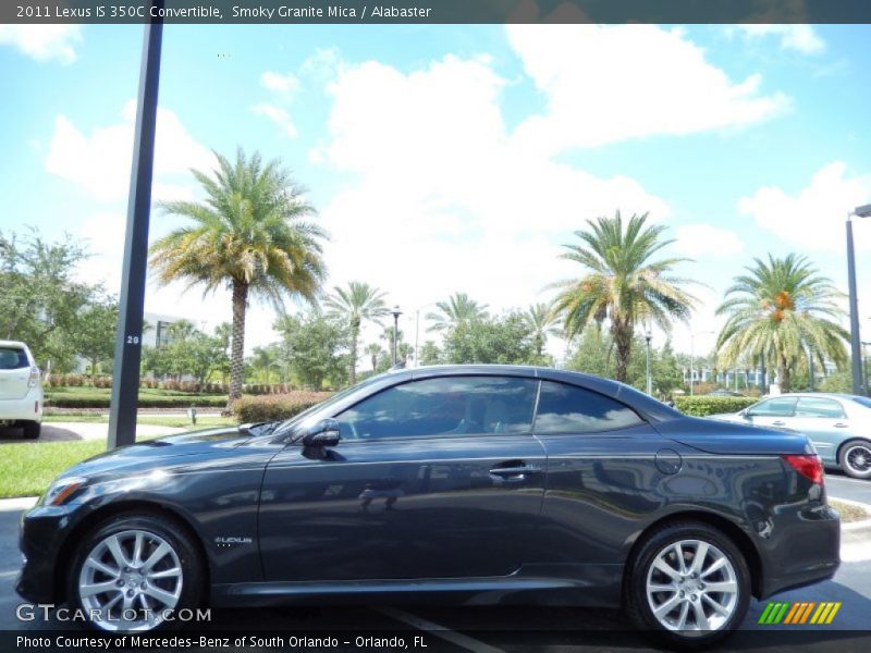 Smoky Granite Mica / Alabaster 2011 Lexus IS 350C Convertible