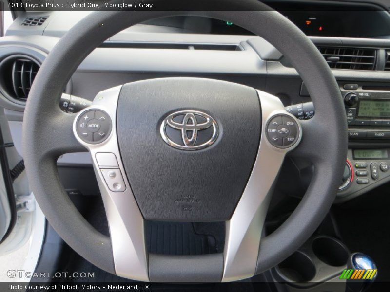 Moonglow / Gray 2013 Toyota Prius c Hybrid One