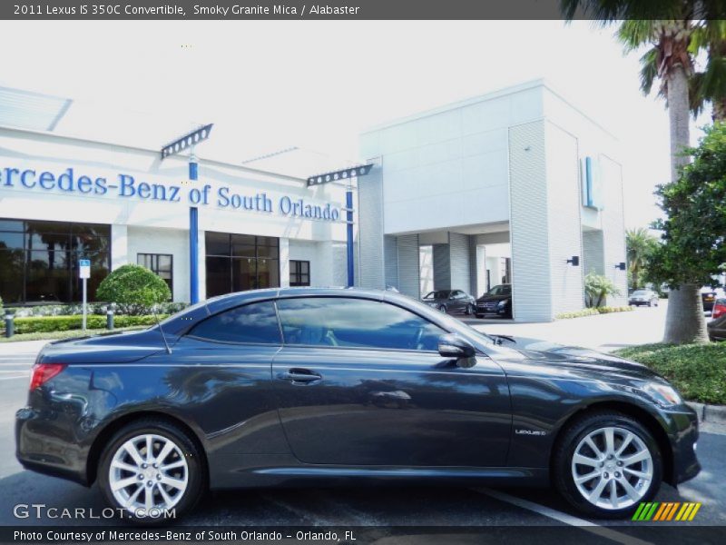 Smoky Granite Mica / Alabaster 2011 Lexus IS 350C Convertible