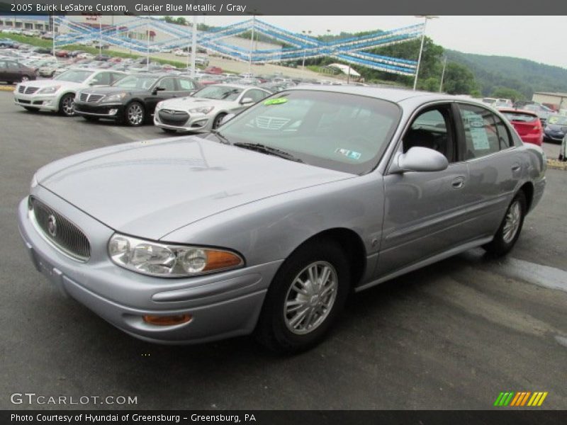 Glacier Blue Metallic / Gray 2005 Buick LeSabre Custom