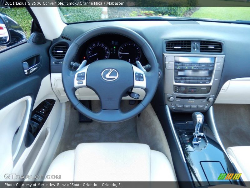 Smoky Granite Mica / Alabaster 2011 Lexus IS 350C Convertible