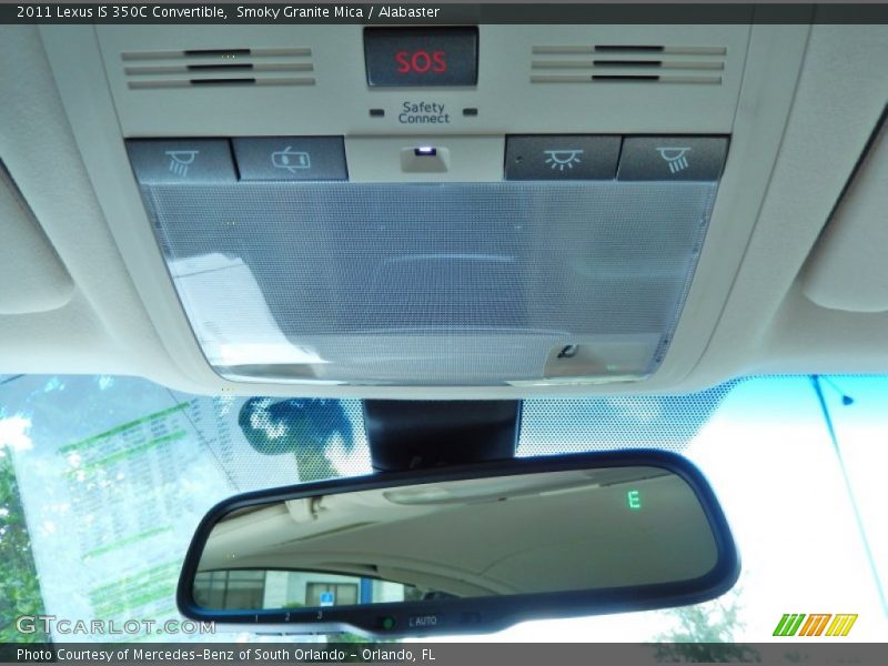 Smoky Granite Mica / Alabaster 2011 Lexus IS 350C Convertible