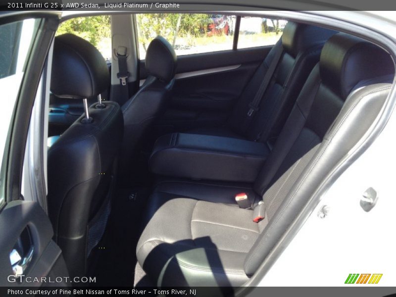 Liquid Platinum / Graphite 2011 Infiniti G 25 x AWD Sedan