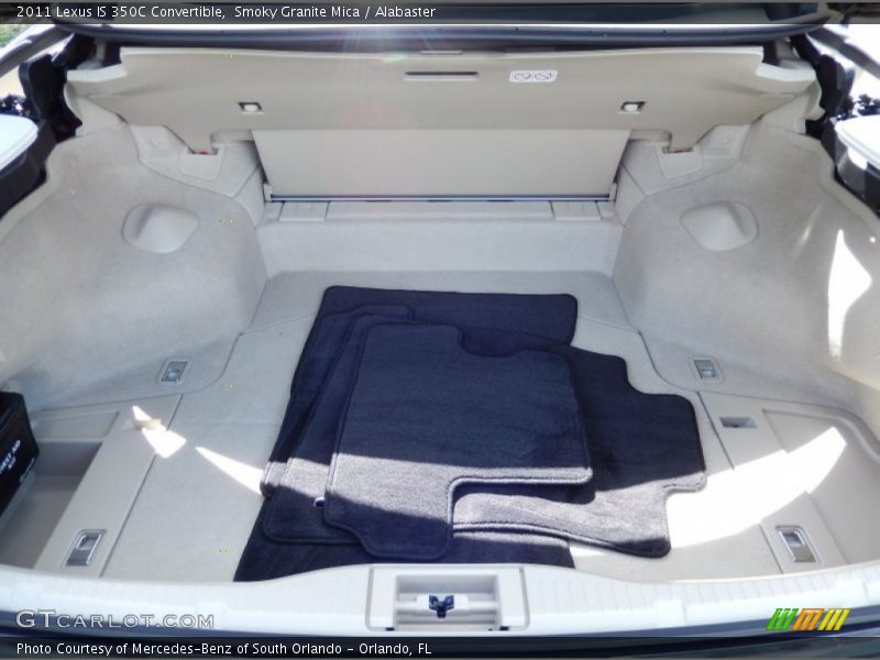 Smoky Granite Mica / Alabaster 2011 Lexus IS 350C Convertible
