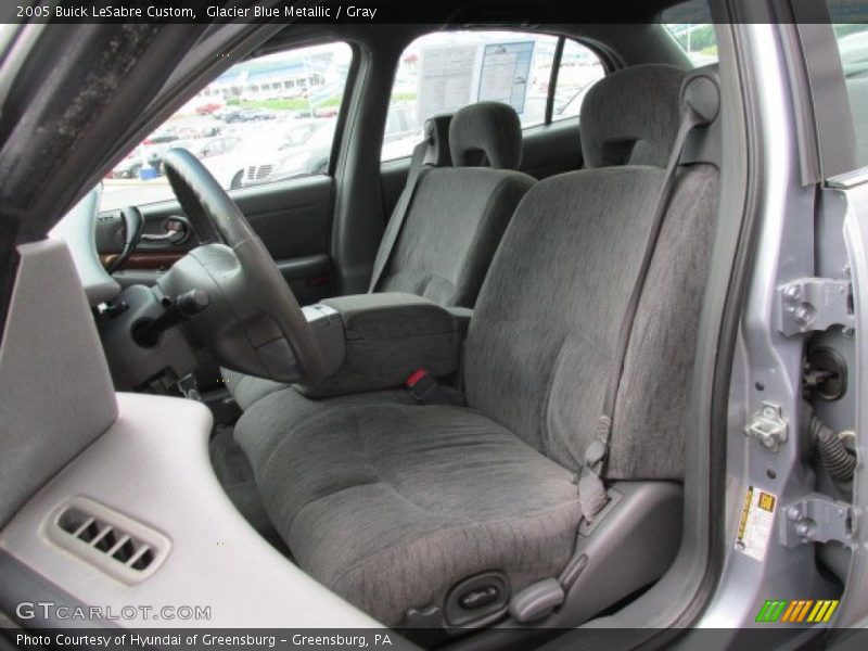 Glacier Blue Metallic / Gray 2005 Buick LeSabre Custom