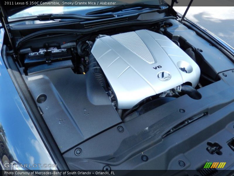 Smoky Granite Mica / Alabaster 2011 Lexus IS 350C Convertible