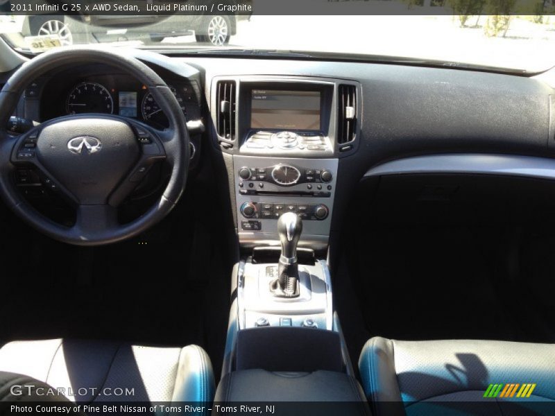 Liquid Platinum / Graphite 2011 Infiniti G 25 x AWD Sedan