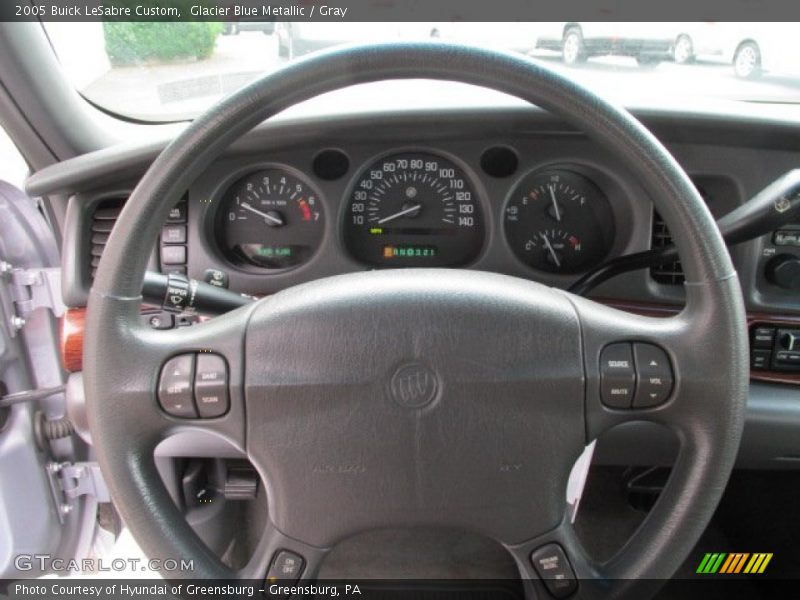 Glacier Blue Metallic / Gray 2005 Buick LeSabre Custom