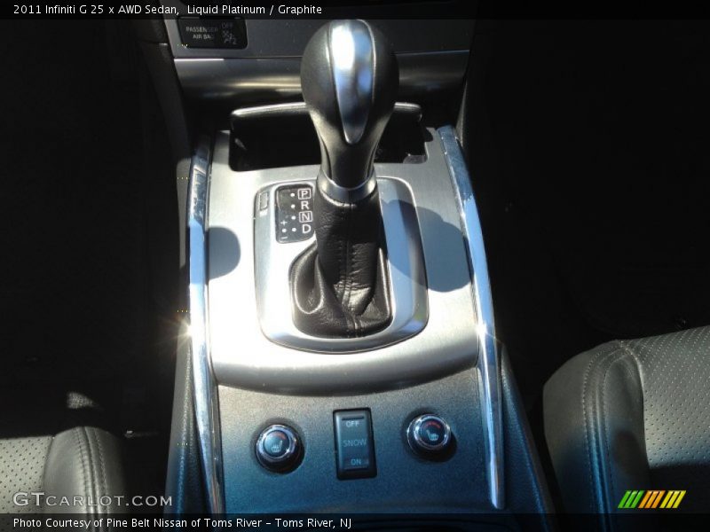 Liquid Platinum / Graphite 2011 Infiniti G 25 x AWD Sedan
