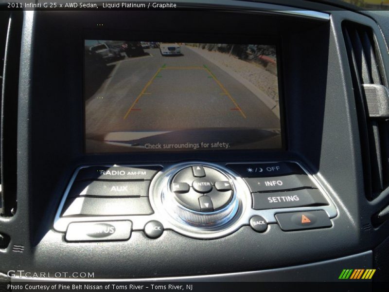 Liquid Platinum / Graphite 2011 Infiniti G 25 x AWD Sedan