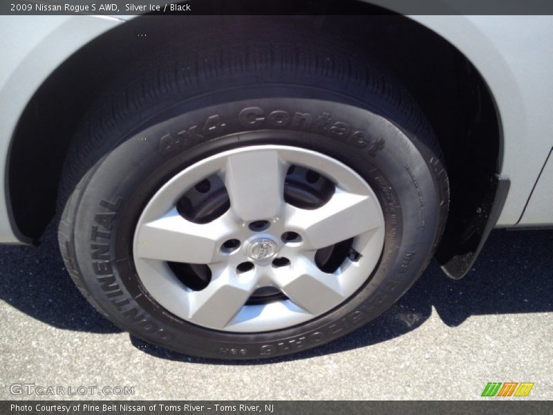 Silver Ice / Black 2009 Nissan Rogue S AWD