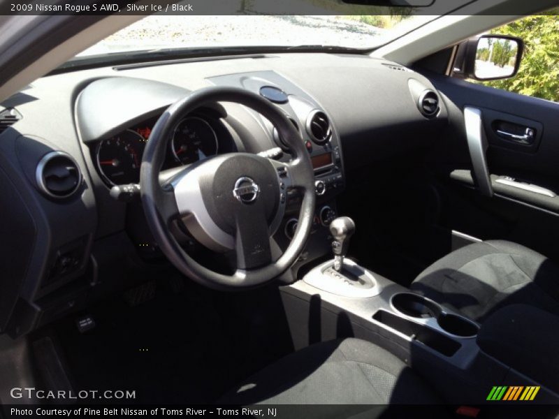 Silver Ice / Black 2009 Nissan Rogue S AWD