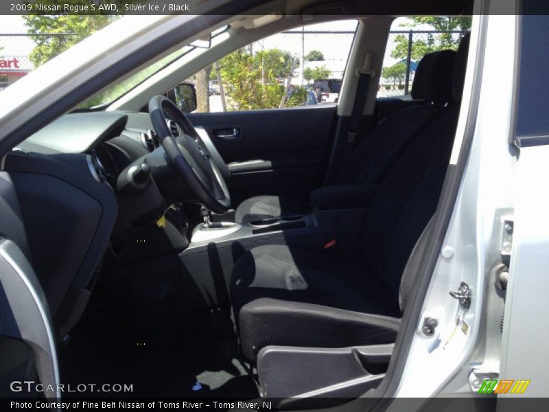 Silver Ice / Black 2009 Nissan Rogue S AWD