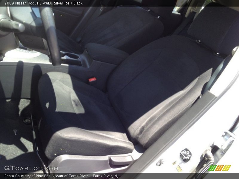 Silver Ice / Black 2009 Nissan Rogue S AWD