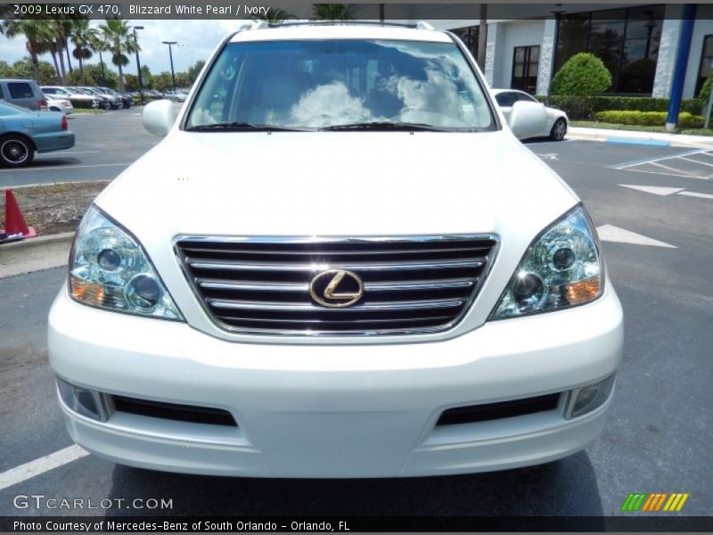 Blizzard White Pearl / Ivory 2009 Lexus GX 470