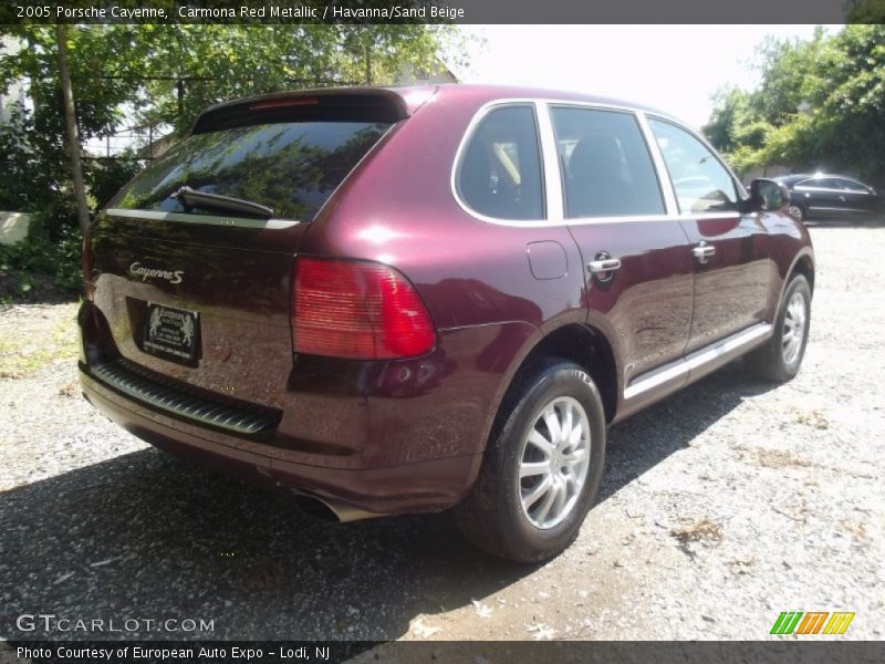 Carmona Red Metallic / Havanna/Sand Beige 2005 Porsche Cayenne