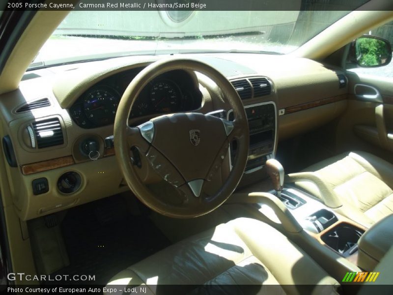 Carmona Red Metallic / Havanna/Sand Beige 2005 Porsche Cayenne