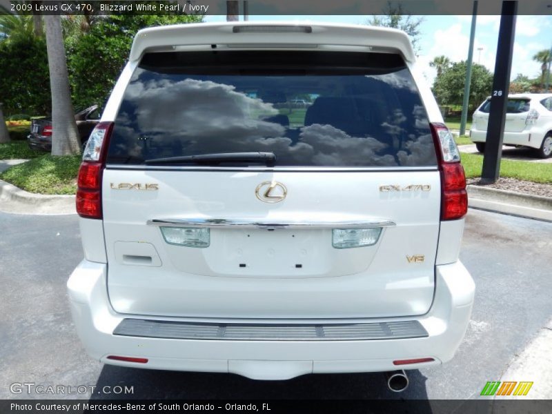 Blizzard White Pearl / Ivory 2009 Lexus GX 470