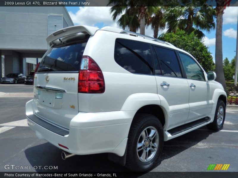 Blizzard White Pearl / Ivory 2009 Lexus GX 470