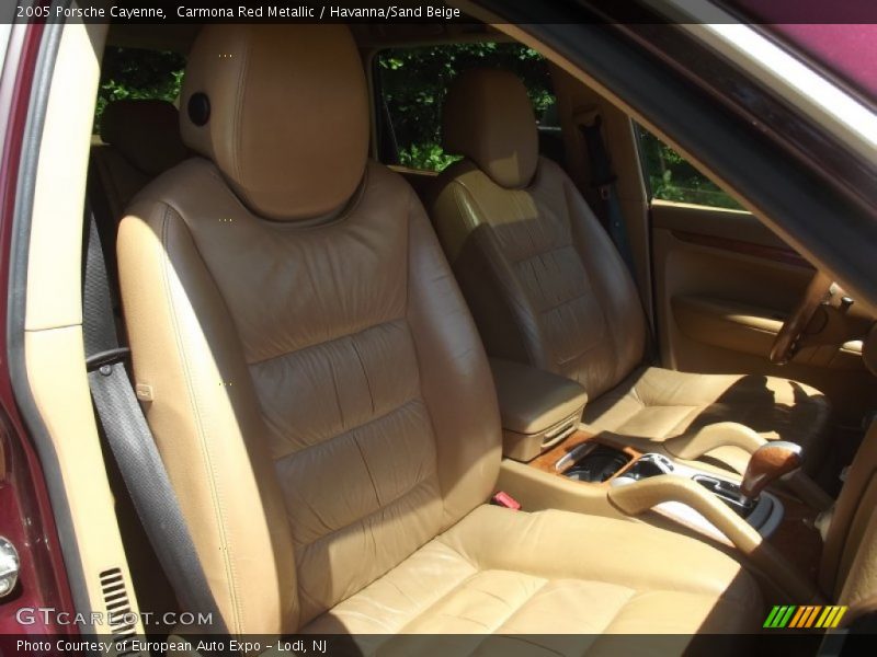 Carmona Red Metallic / Havanna/Sand Beige 2005 Porsche Cayenne