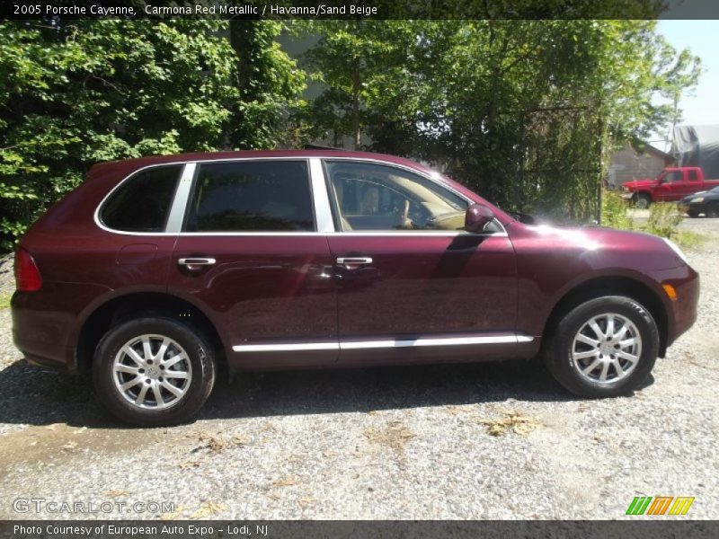Carmona Red Metallic / Havanna/Sand Beige 2005 Porsche Cayenne