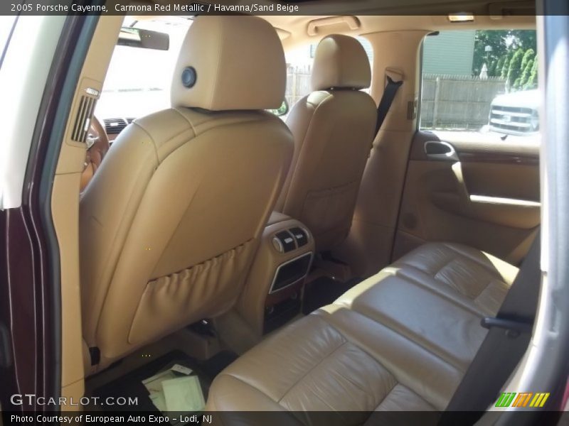 Carmona Red Metallic / Havanna/Sand Beige 2005 Porsche Cayenne