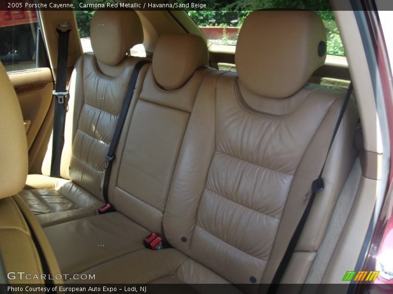 Carmona Red Metallic / Havanna/Sand Beige 2005 Porsche Cayenne