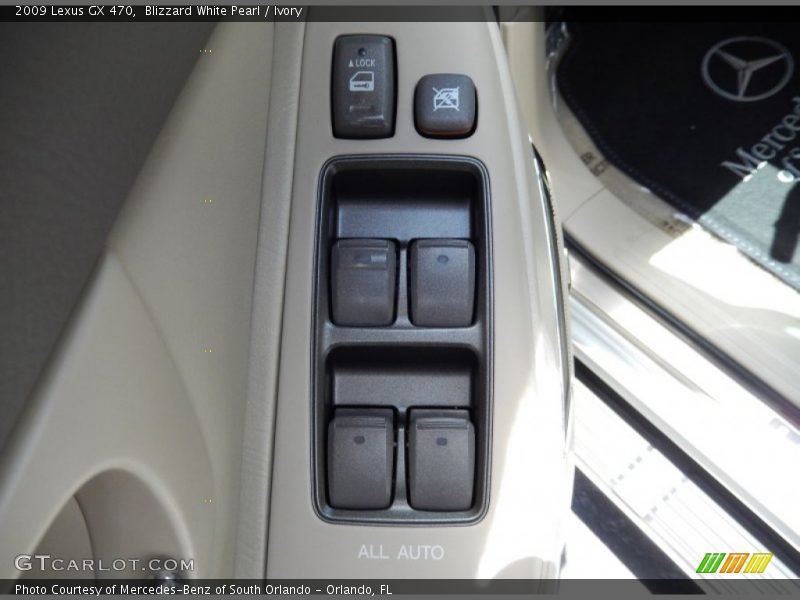 Blizzard White Pearl / Ivory 2009 Lexus GX 470