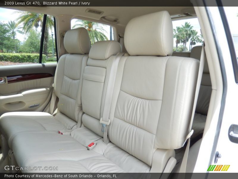 Blizzard White Pearl / Ivory 2009 Lexus GX 470